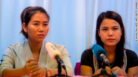 Wives make plea to Aung San Suu Kyi for jailed Myanmar journalists