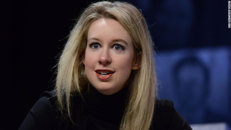 Elizabeth Holmes is accused of federal wire fraud charges.