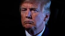 US President Donald Trump chairs a meeting with administration and state officials on prison reform at the Trump National Golf Club August 9, 2018 in Bedminster, New Jersey. 