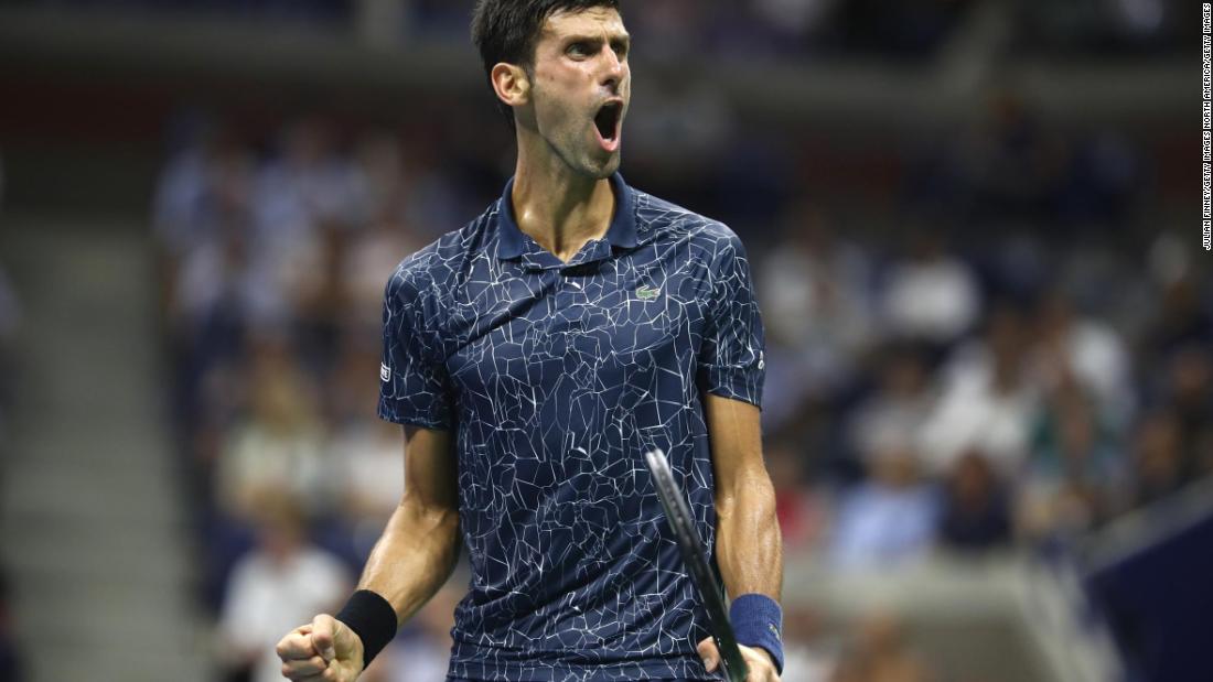 us open 2018 novak djokovic