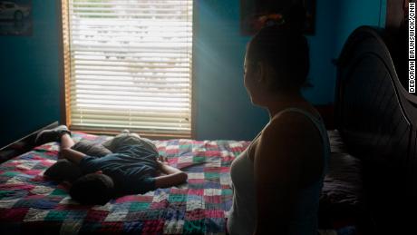 Alejandro, 13, said he fell into a deep depression after his separation and detention. The experience caused "irreparable damage," his mother Dalia said. 