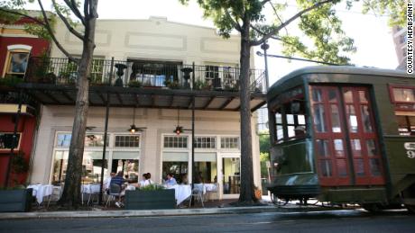 Herbsaint Bar and Restaurant, on iconic St. Charles Avenue, is among scores of top establishments sure to be bombarded by Jazz Fest visitors. 