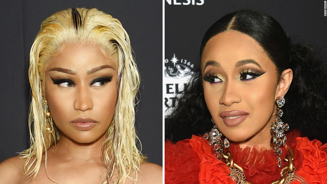 Cardi B And Nicki Minaj Get Into Fight At New York Fashion Week Party Cnn