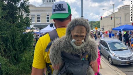 Disciples and doubters celebrate legend of Bigfoot at North Carolina festival