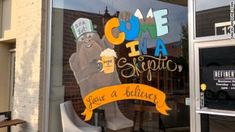&quot;Come in a skeptic, leave a believer,&quot; said the window of local taproom Refinery 13. 