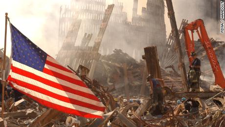 9/11: 'A gray cloud of debris rolled violently toward us...'