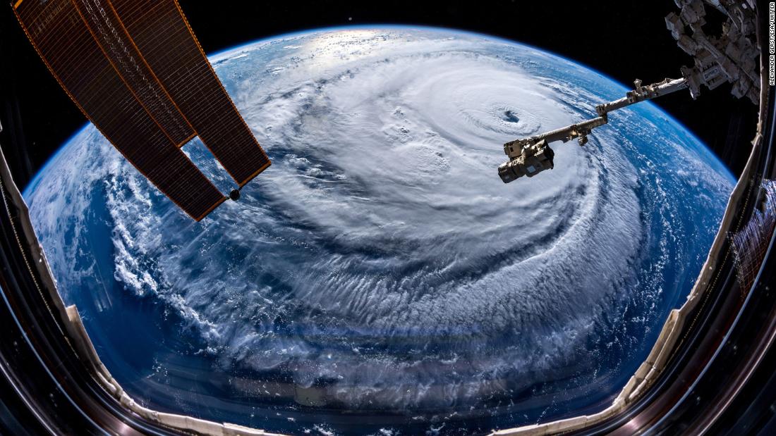 Astronaut Gerst also &lt;a href=&quot;https://twitter.com/Astro_Alex/status/1039870760343543814&quot; target=&quot;_blank&quot;&gt;posted this photo to Twitter&lt;/a&gt; on September 12, saying, &quot;Watch out, America! #HurricaneFlorence is so enormous, we could only capture her with a super wide-angle lens from the @Space_Station, 400 km directly above the eye. Get prepared on the East Coast, this is a no-kidding nightmare coming for you.&quot;