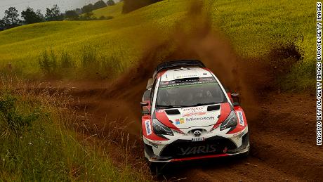 The Finnish pair race for TOYOTA in Poland 