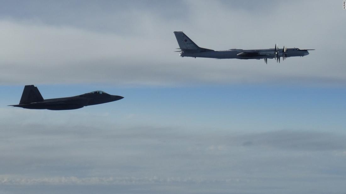 US F22 fighter jets intercept Russian bombers near Alaska CNNPolitics