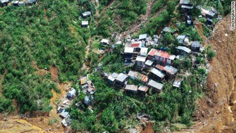 Dozens of people from the mining town of Itogon are missing, believed buried by a landslide.