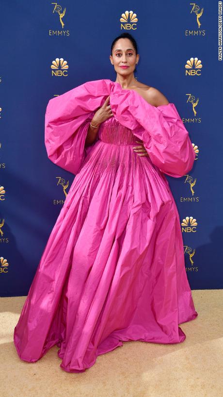 Tracee Ellis Ross arrives at the 70th Primetime Emmy Awards on Monday, September 17, in Los Angeles. 
