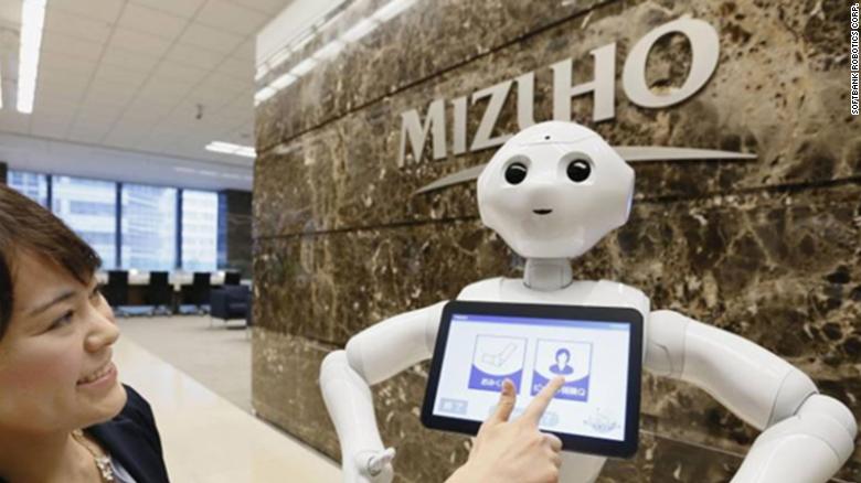 Pepper, a Softbank Robotics creation, has been used for commercial applicatons, including acting as a &quot;greeter&quot; in stores.