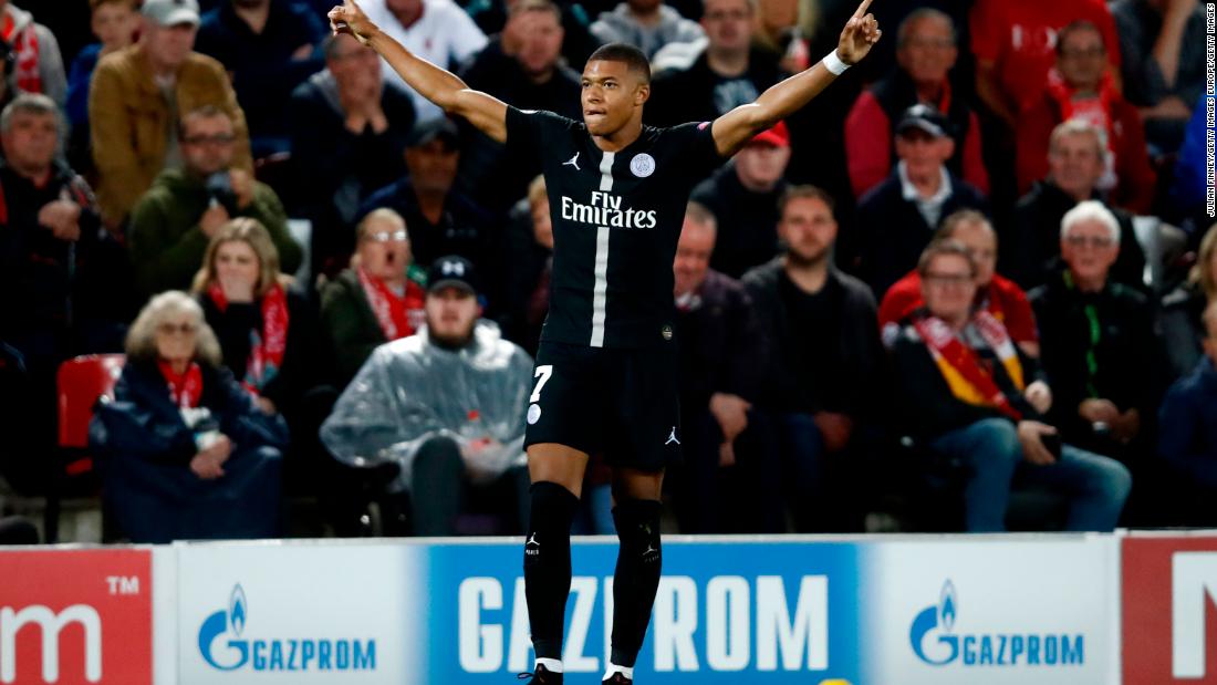 The French side looked as though they had pegged Liverpool back in the closing minutes. Star teenager Kylian Mbappe converted an 85th minute equalizer to temporarily hush the Anfield crowd. 