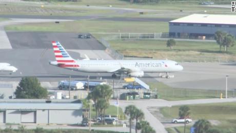 Man in custody after he allegedly hopped a fence and boarded a plane at Orlando-Melbourne airport