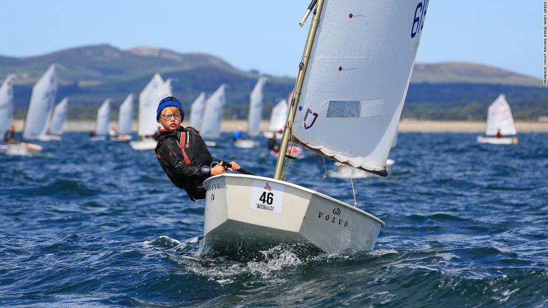 Andy Green photographed a young sailor racing at the Optimist Nationals in Pwllheli, Wales. &quot;I love this image as it shows the concentration of the child&#39;s face,&quot; he says.