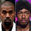 kanye nick cannon drama split