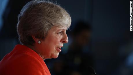 SALZBURG, AUSTRIA - SEPTEMBER 20:  British Prime Minister Theresa May speaks to the media at the conclusion of the summit of leaders of the European Union on September 20, 2018 in Salzburg, Austria. Earlier in the day European Council President Donald Tusk expressed doubt over the United Kingdom&#39;s proposal regarding its Brexit negotiations.  (Photo by Sean Gallup/Getty Images)