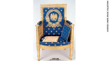 White House Furniture Finds Nouveau Life In The Blue Room
