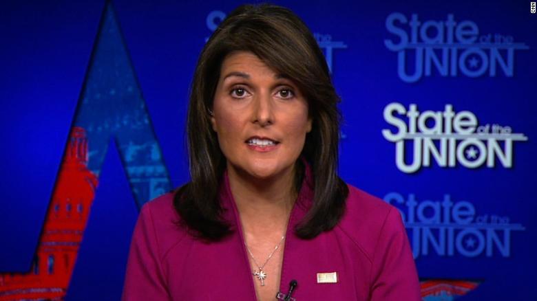 Haley contradicts Giuliani on Iran