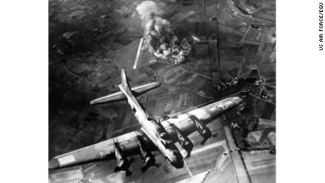 wwii bombing raids bombs space impact edge air germany factory ww2 cnn felt pounds planes allied forces carry thousands could