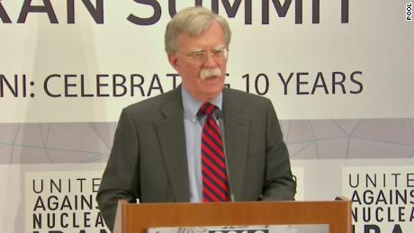 Bolton warns Iran that US 'will come after you'