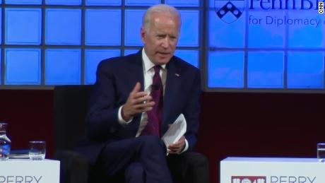 Biden calls Trump's response to McCain's death 'almost un-American'