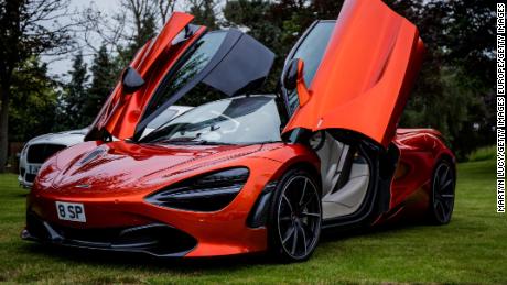 HATFIELD, UNITED KINDOM - JUNE 7: The McLaren 720S. This car was part of Essendon Country Clubs first Supercar show in June 2018. Named &quot;Supercar Soiree&quot;, Essendon Country club displayed a wide range of the club members personal Cars. (Photo by Martyn Lucy/Getty Images)
