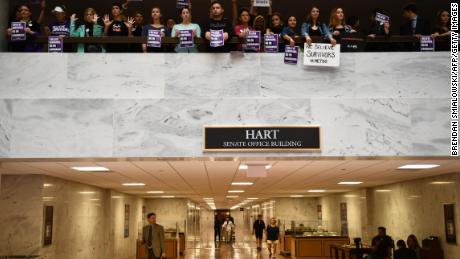 Kavanaugh swing votes facing new surge of progressive pressure