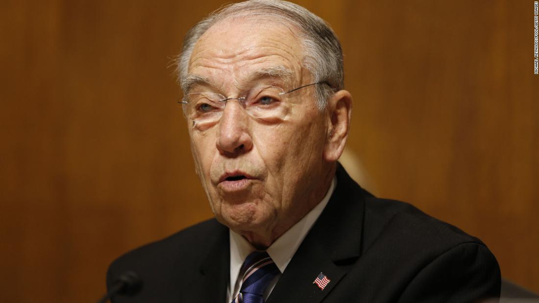 GOP Sen. Chuck Grassley of Iowa isolating after Covid exposure