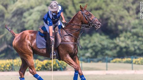 Neku Atawodi became Africa's first female professional polo player at age 21. 