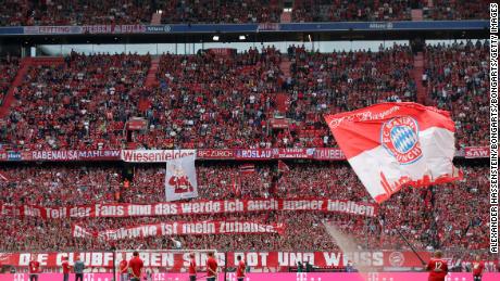 Bayern Munich Visualizing The Sound Of Fans In Football S Sonic Revolution Cnn