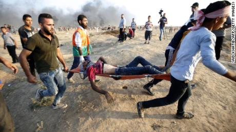 6 Palestinians killed by Israel forces in Gaza clashes, Palestinian ministry says