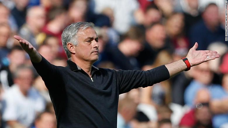 Jose Mourinho was helpless to prevent his team losing for the third time this season.