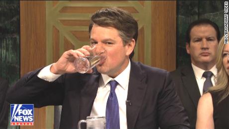 Matt Damon as Brett Kavanaugh on "Saturday Night Live."