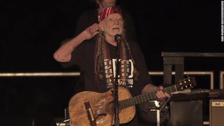 Hear Willie Nelson's song, 'Vote 'Em Out' 