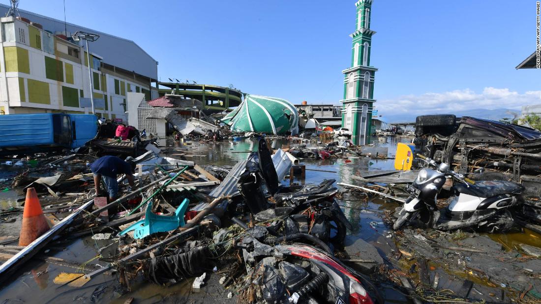 How to send aid to Indonesia  earthquake and tsunami 