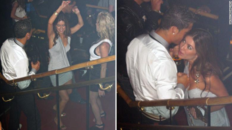 Ronaldo and Kathryn Mayorga met at Las Vegas&#39; Rain nightclub, the lawsuit says.