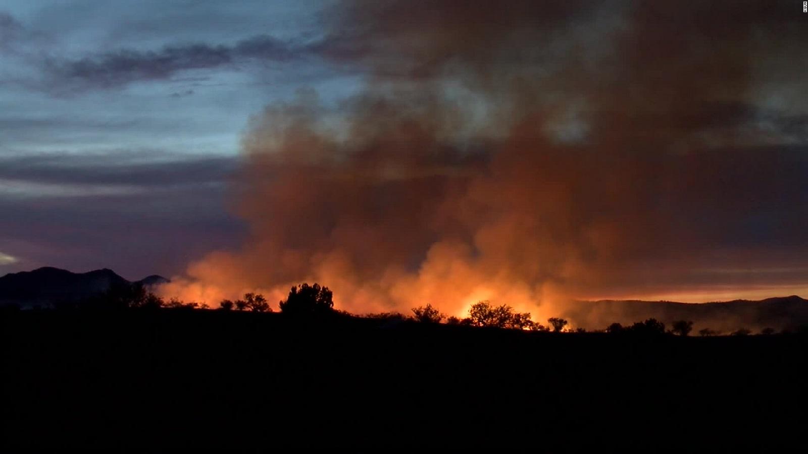 Border Patrol Agents Gender Reveal Party Ignited A 47000 Acre Wildfire Cnn