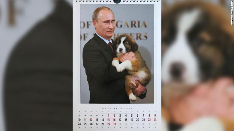 June is all about the adorable puppy with the Russian President as animal lover.