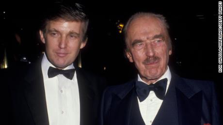 NEW YORK CITY - DECEMBER 12:  Donald Trump and Fred Trump attend &quot;The Art of the Deal&quot; Book Party on December 12, 1987 at Trump Tower in New York City. (Photo by Ron Galella/WireImage)