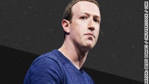 Facebook CEO Mark Zuckerberg