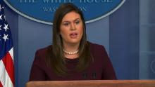 Sarah Sanders whpb 10032018