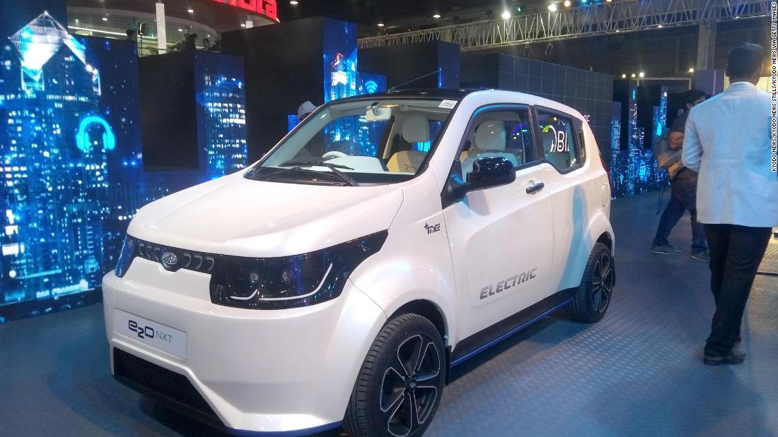 1st electric car in india company name