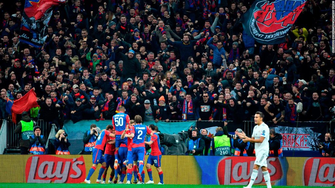 On Tuesday, CSKA Moscow stunned Real Madrid at the Luzhniki Stadium thanks to Nikola Vlasic&#39;s early strike. Despite goalkeeper Igor Akinfeev being sent off in stoppage time, CSKA held on for a famous victory and go top of Group G.