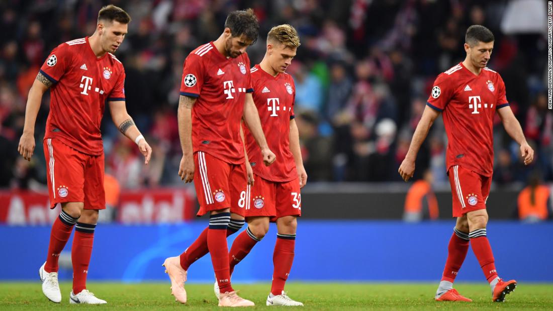 Bayern Munich were held to a 1-1 draw at home to Ajax after Mats Hummels&#39; early strike was canceled out by 20-year-old Noussair Mazraoui. It leaves the defending German champions second in Group E behind their Dutch opponents.