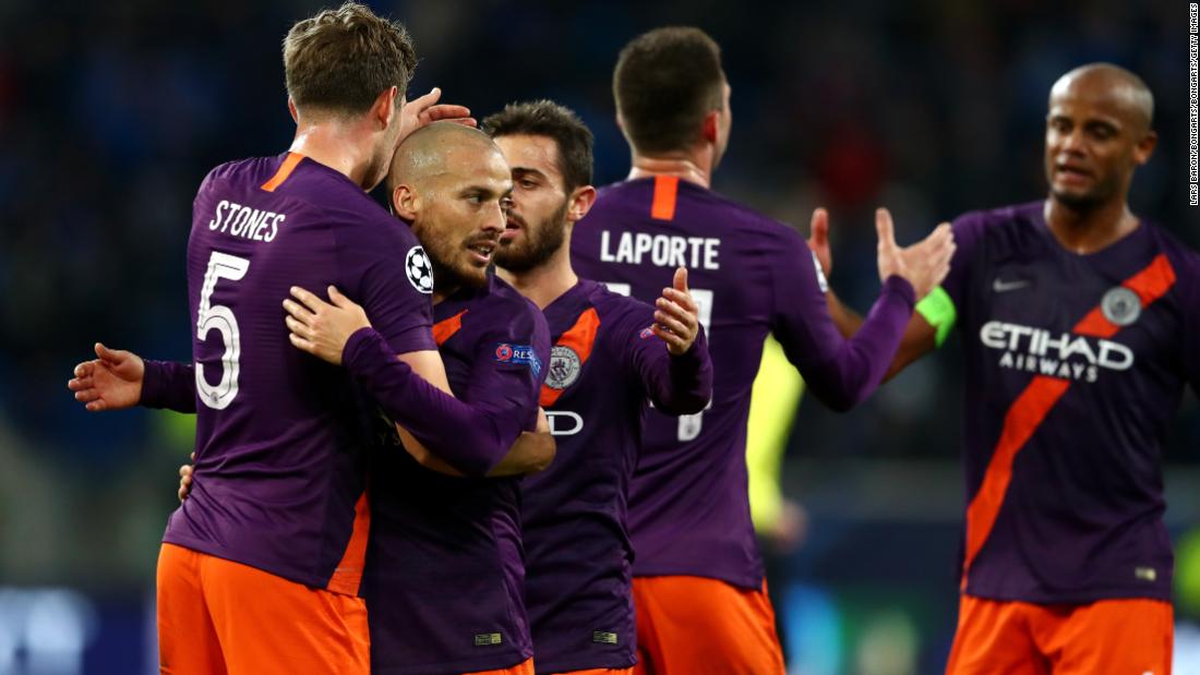 David Silva struck a late winner against Hoffenheim to ease Manchester City&#39;s Champions League worries on a tough night in Germany. Going into the match, Pep Guardiola was on a run of five defeats in six Champions League games after the opening-match defeat to Lyon.