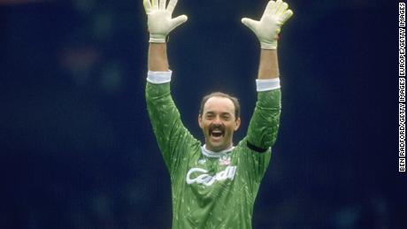 Grobbelaar won six league titles with Liverpool.