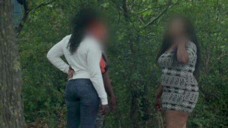 The Paris park where Nigerian women are forced into prostitution