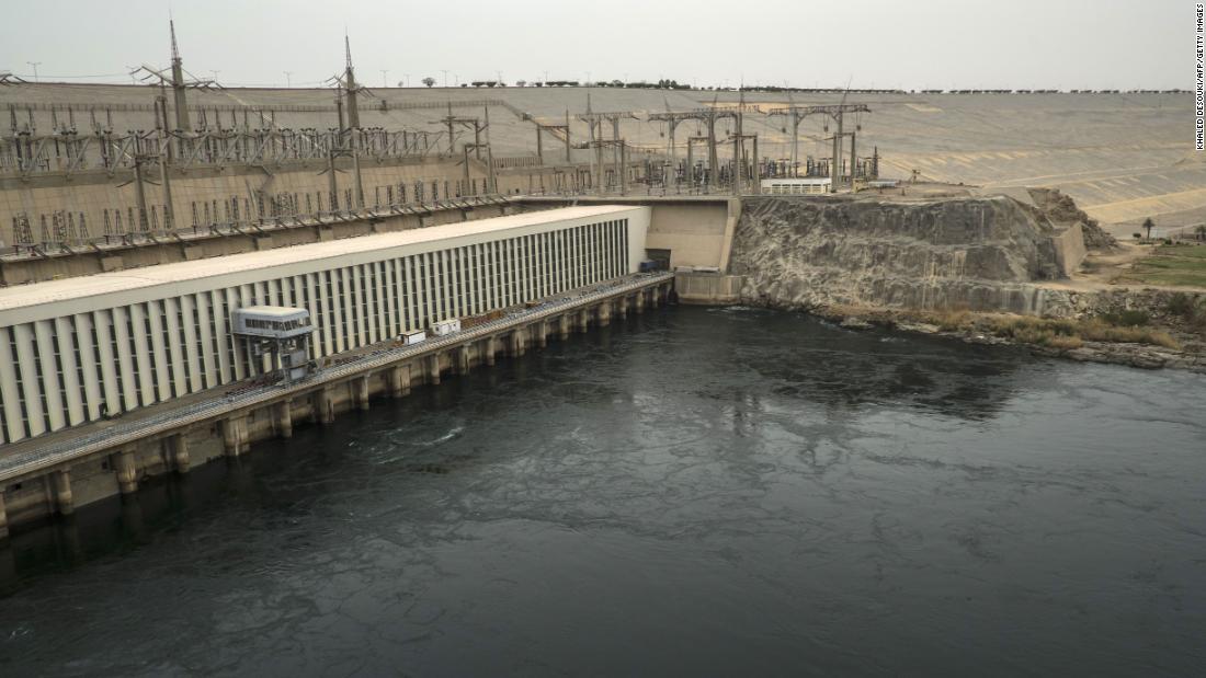 Egypt's own very large dam -- the High Aswan Dam -- was built between 1960 and 1970. 
