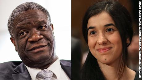 Denis Mukwege and Nadia Murad win Nobel Peace Prize for fight against sexual violence